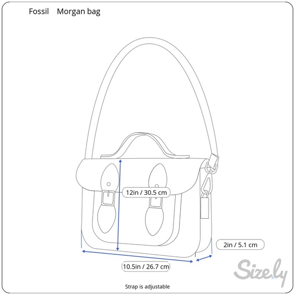Fossil Morgan Traveler messenger bag - Picture 2 of 10